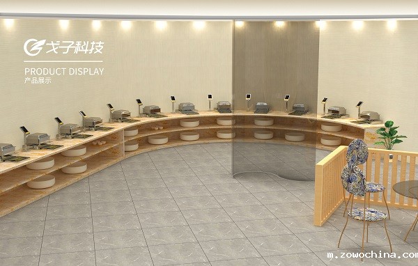 戈子科技打造时尚智慧食堂场景！