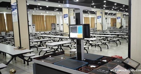 智慧食堂模式中的视觉结算台 智慧食堂模式中的视觉结算台