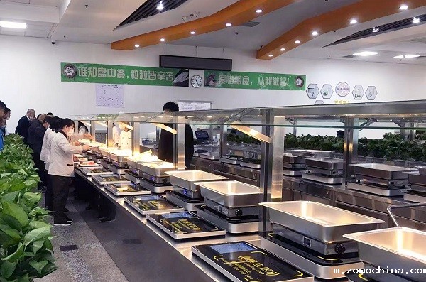 智慧食堂智能称重选餐台